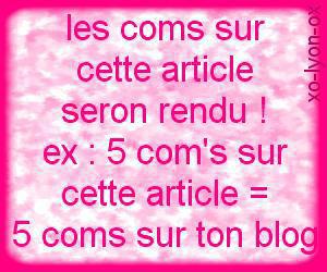 Des coms !!!